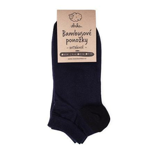 Vlnka Bambusové kotníkové ponožky 2 páry - EU 35-38