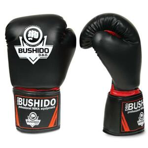 BUSHIDO DBX ARB-407 černé boxerské rukavice - 10oz.