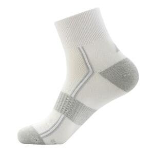 Alpine Pro 3HARE 2 bílé unisex ponožky 3 páry - L EU 43-46
