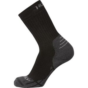 Husky All Wool černé ponožky - M (36-40)