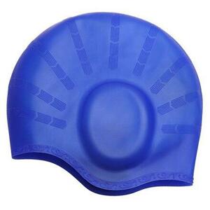 Merco Ear Cap plavecká čepice modrá - 1 ks