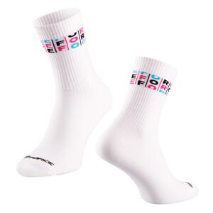 Force Ponožky MESA bílé - bílé L-XL/42-46