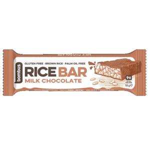 Bombus Rice bar 18g - Hořká čokoláda