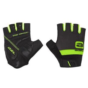 Etape Air cyklistické rukavice černá-zelená - XL