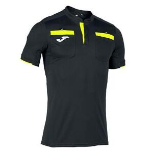 Joma Referee Short Sleeve dres pro rozhodčí černá - L