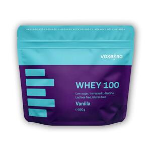 Voxberg Whey Protein 100 990g - Bílá čokoláda s malinou