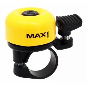 Velobel Zvonek MAX1 mini žlutý (VÝPRODEJ)